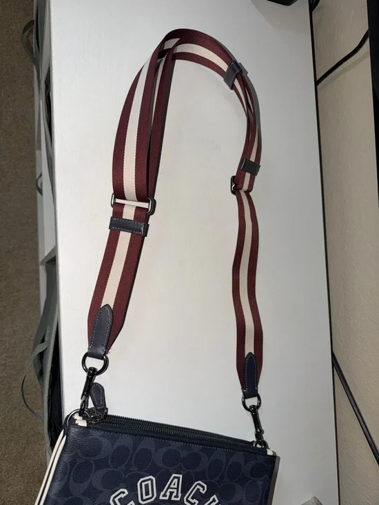 Coach Navy Crossbody - Picture 4 of 5